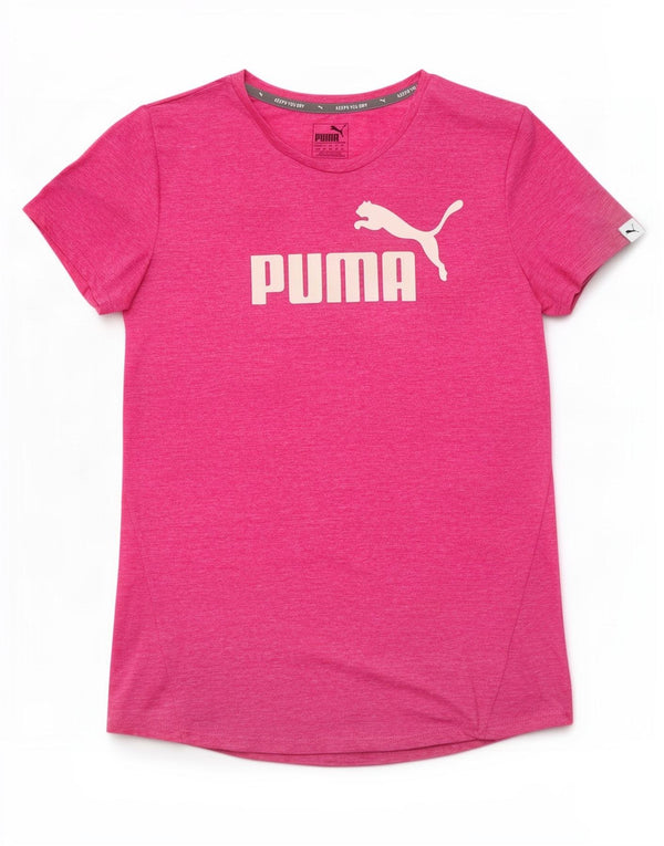 T-shirt grafica da donna Puma UK 12 rosa medio