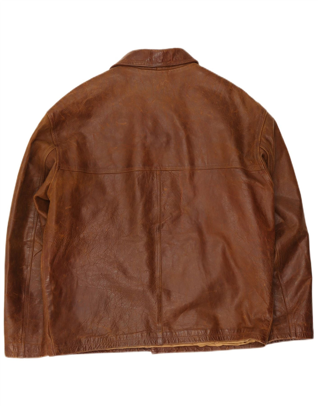 Giacca in pelle da uomo Bello Boys UK 42 XL Marrone