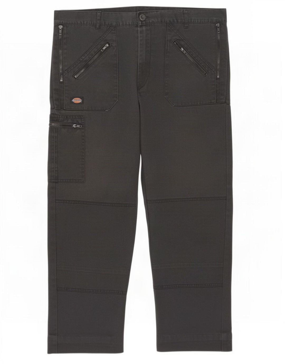 Pantaloni cargo dritti da uomo Dickies W42 L28 poliestere nero