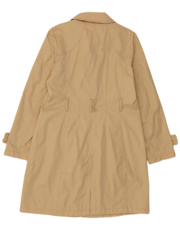 Trench da donna Lands End UK 10 piccolo cotone beige