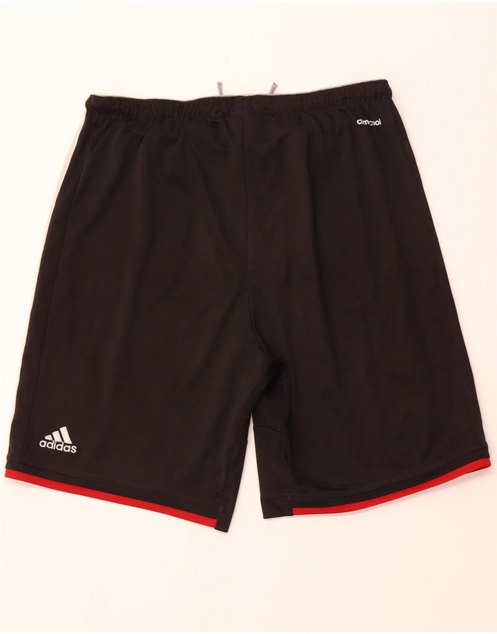 Pantaloncini sportivi ADIDAS da uomo Deutscher Fussball Bund piccoli neri