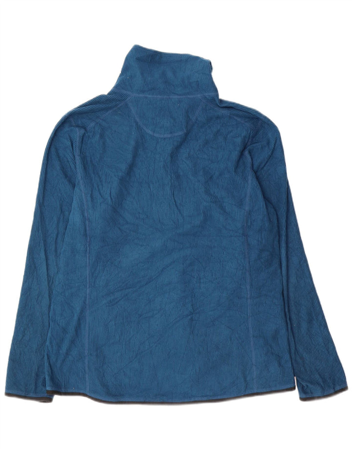 Giacca in pile da donna EDDIE BAUER UK 18 XL poliestere blu