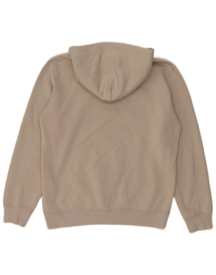 Maglione con cappuccio grafico da uomo Champion in cotone beige medio