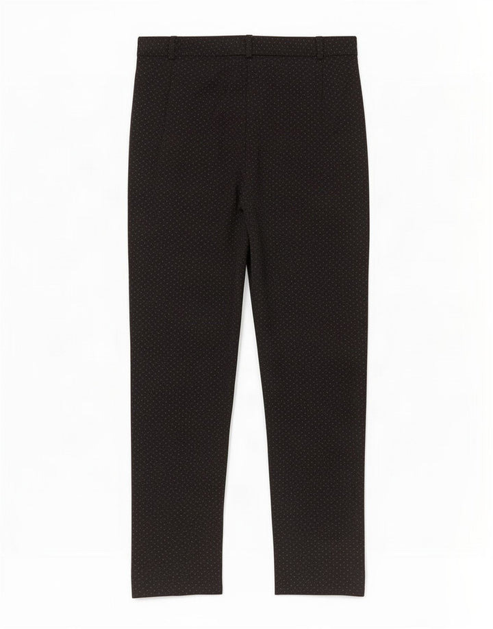 Pantaloni corti da donna Marks & Spencer UK 12 medi W30 L27 neri maculati