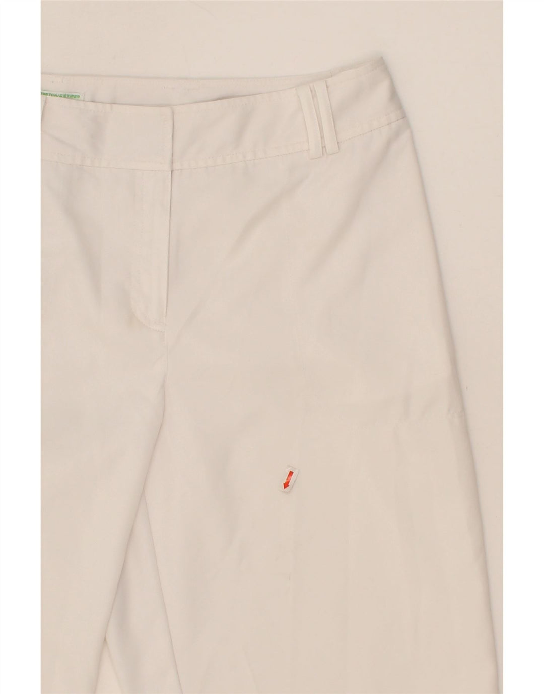 IZOD Womens Stretch Bermuda Shorts US 12 Large W34 White Polyester Vintage Izod and Second-Hand Izod from Messina Hembry 