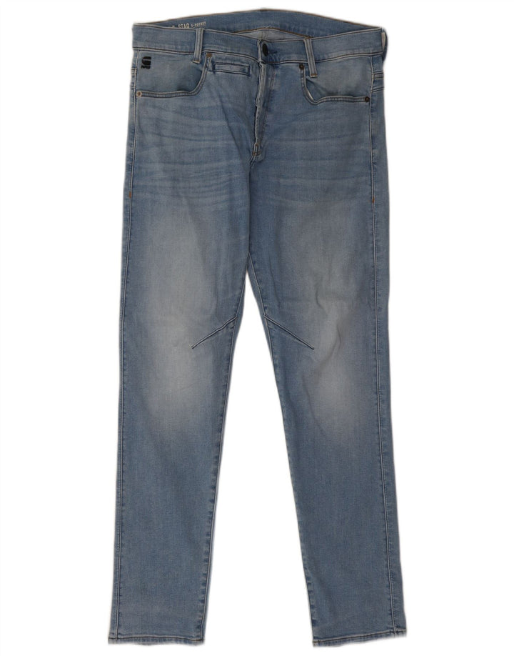 Jeans slim da uomo G-Star W32 L32 cotone blu