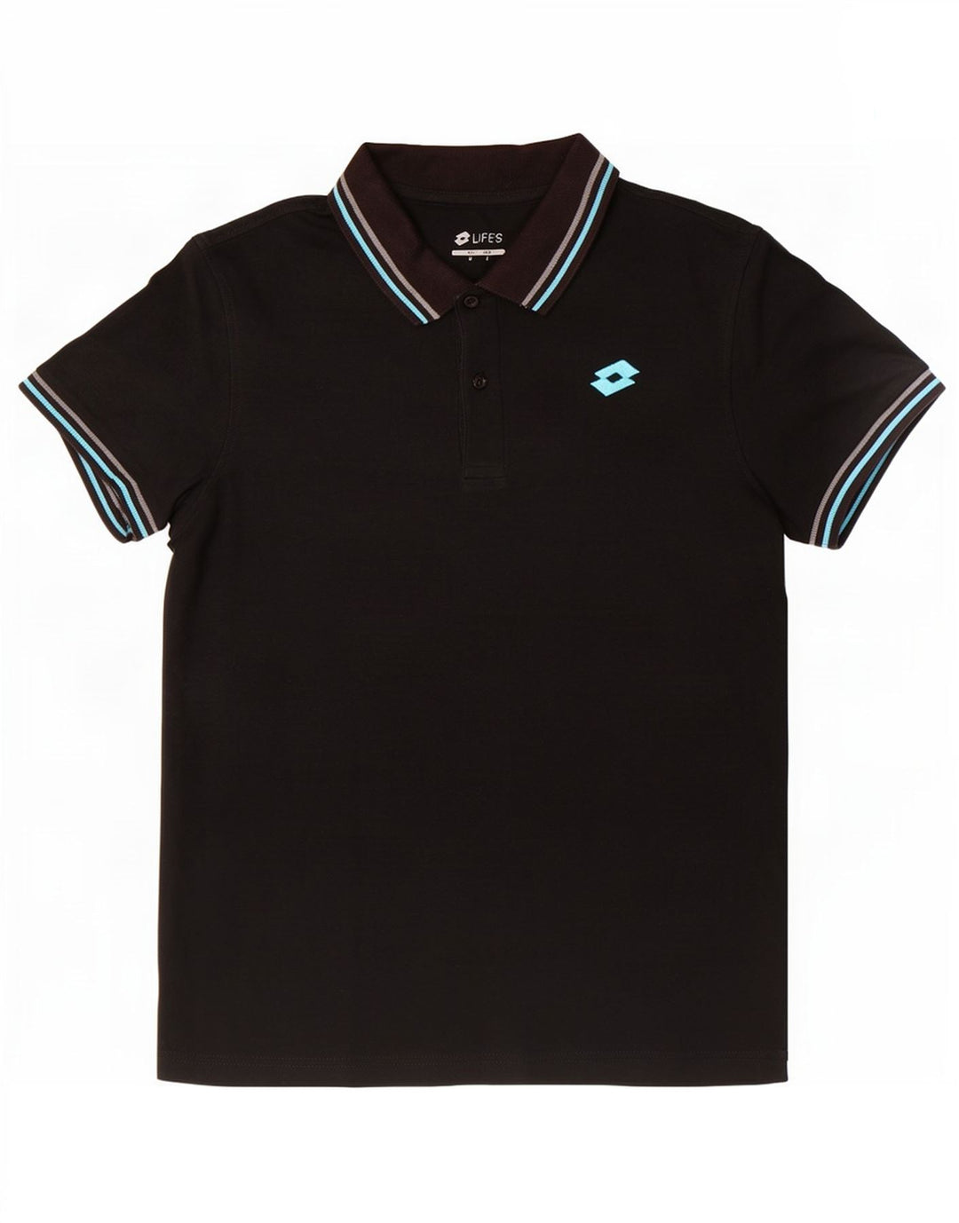 Polo da uomo Lotto piccola nera