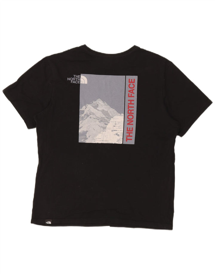 T-shirt grafica da uomo The North Face grande nera