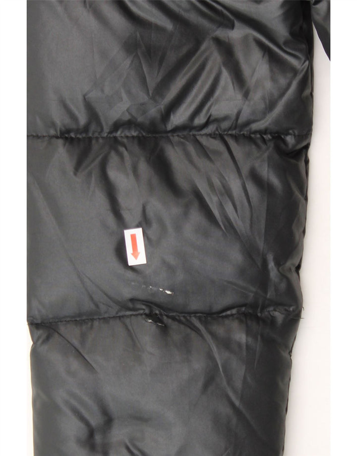 GEOX Womens Hooded Padded Jacket UK 8 Small  Black Polyamide Vintage Geox and Second-Hand Geox from Messina Hembry 