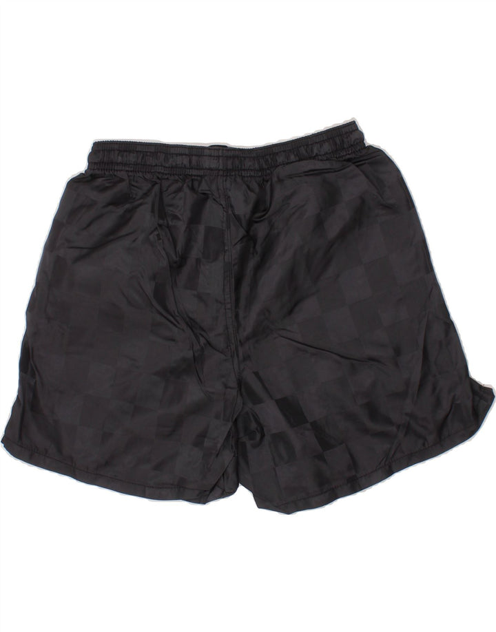 UMBRO Boys Sport Shorts 9-10 Years Small Grey Geometric Nylon Vintage Umbro and Second-Hand Umbro from Messina Hembry 