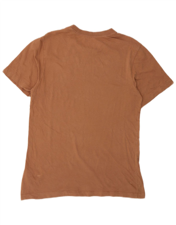 T-shirt Nike da uomo Top Small in cotone marrone