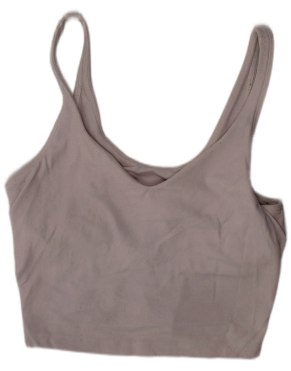 Top reggiseno sportivo da donna Lululemon US 6 rosa medio