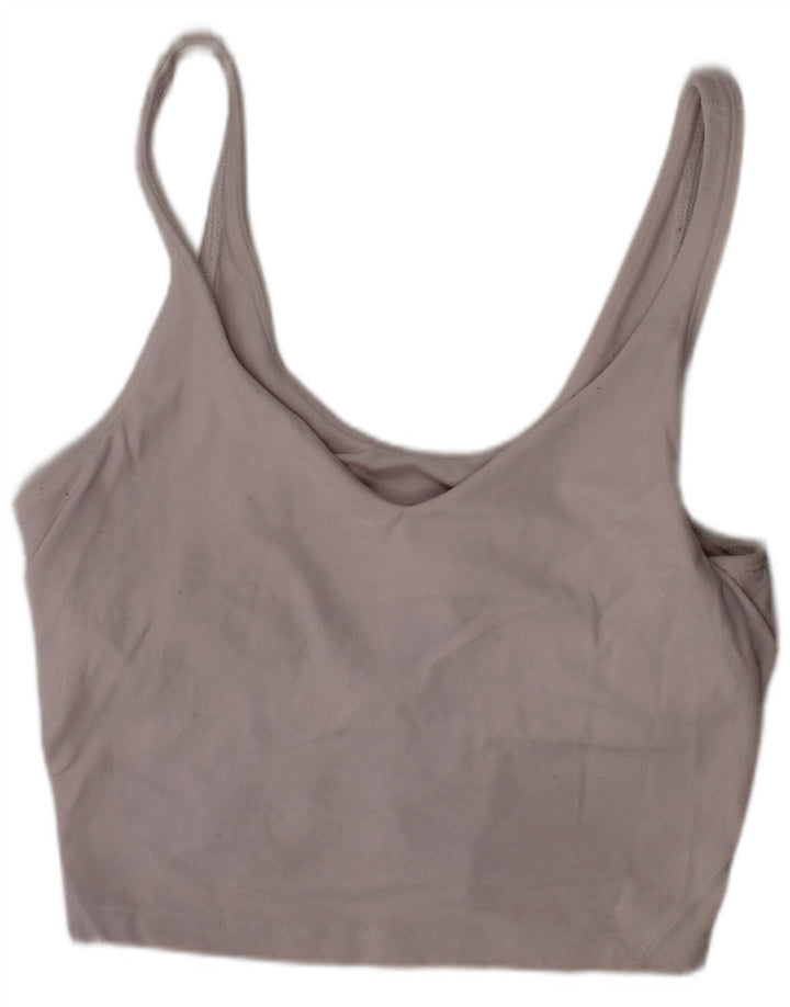 Top reggiseno sportivo da donna Lululemon US 6 rosa medio