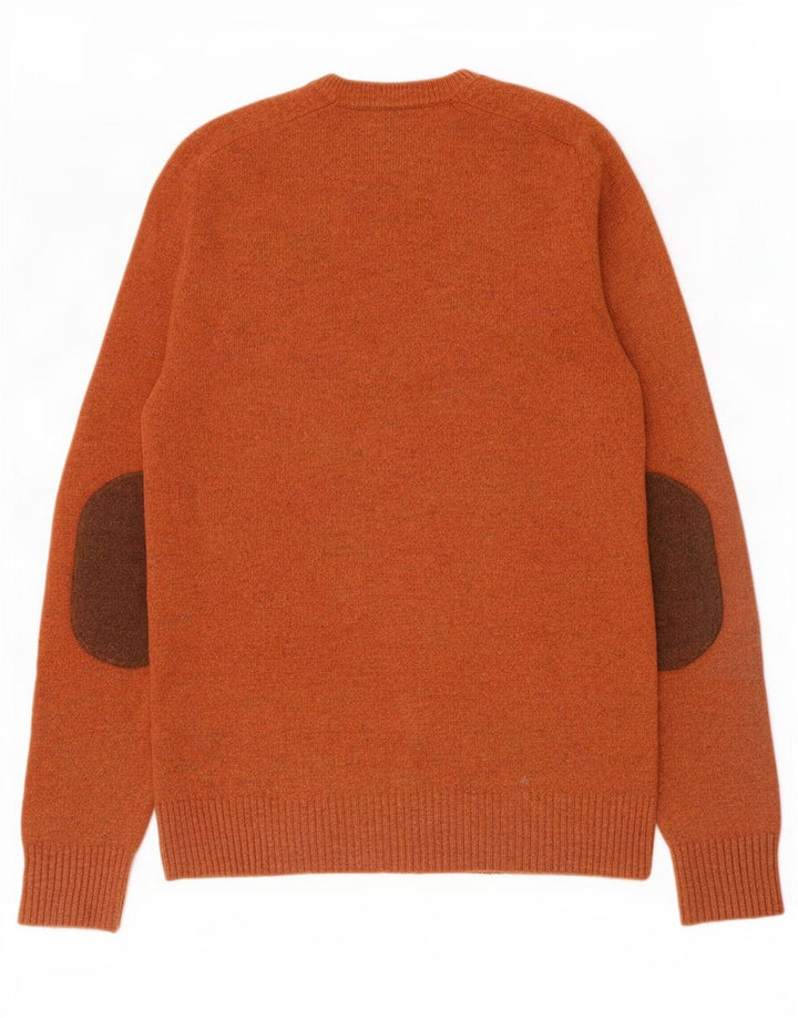 Gap Uomo Maglione Girocollo Maglione Grande Lana d'Agnello Marrone