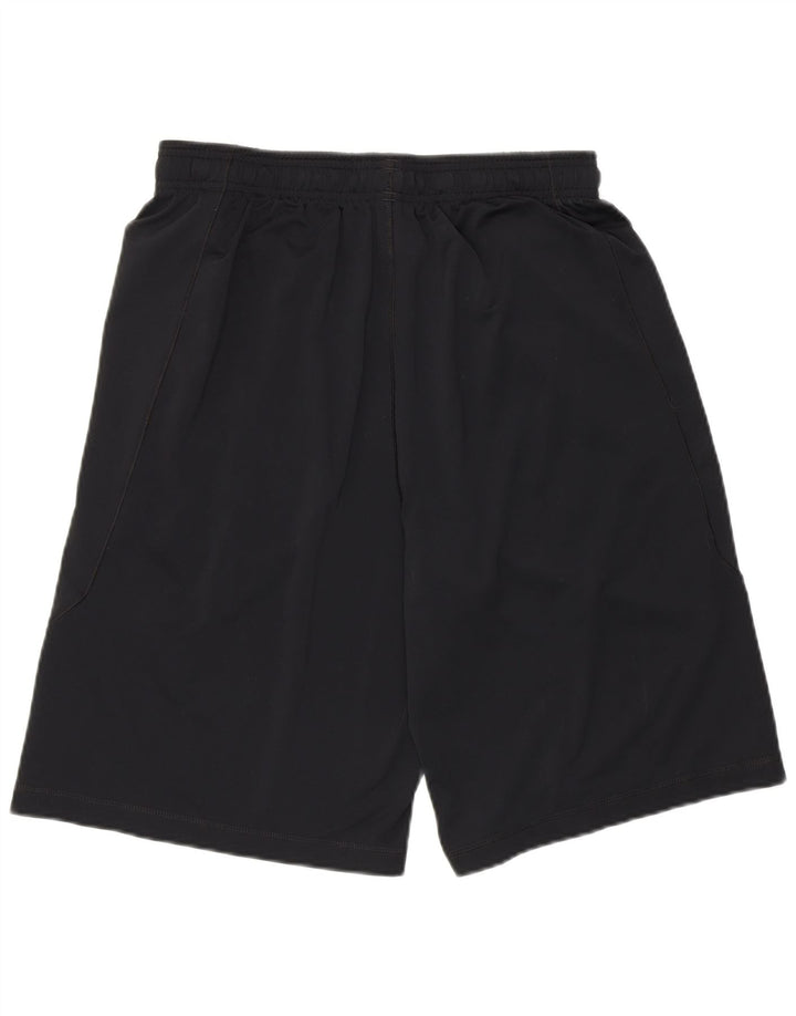 UNDER ARMOUR Mens Heat Gear Sport Shorts Medium  Black Polyester