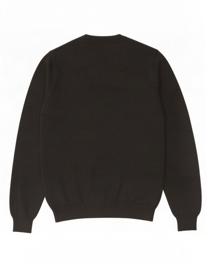 Maglione da uomo Marks & Spencer vestibilità regolare con scollo a V piccolo grigio