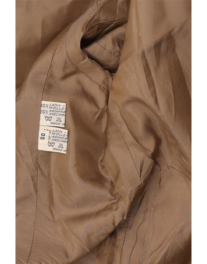 Giacca blazer a 2 bottoni da donna Herno Donna IT 50 XL lana pied de poule marrone