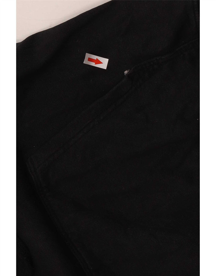 Felpa con cappuccio da uomo Vans, cotone medio nero