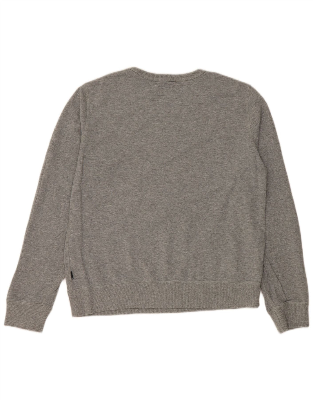 CONVERSE Felpa da donna Maglione UK 18 XL Cotone grigio