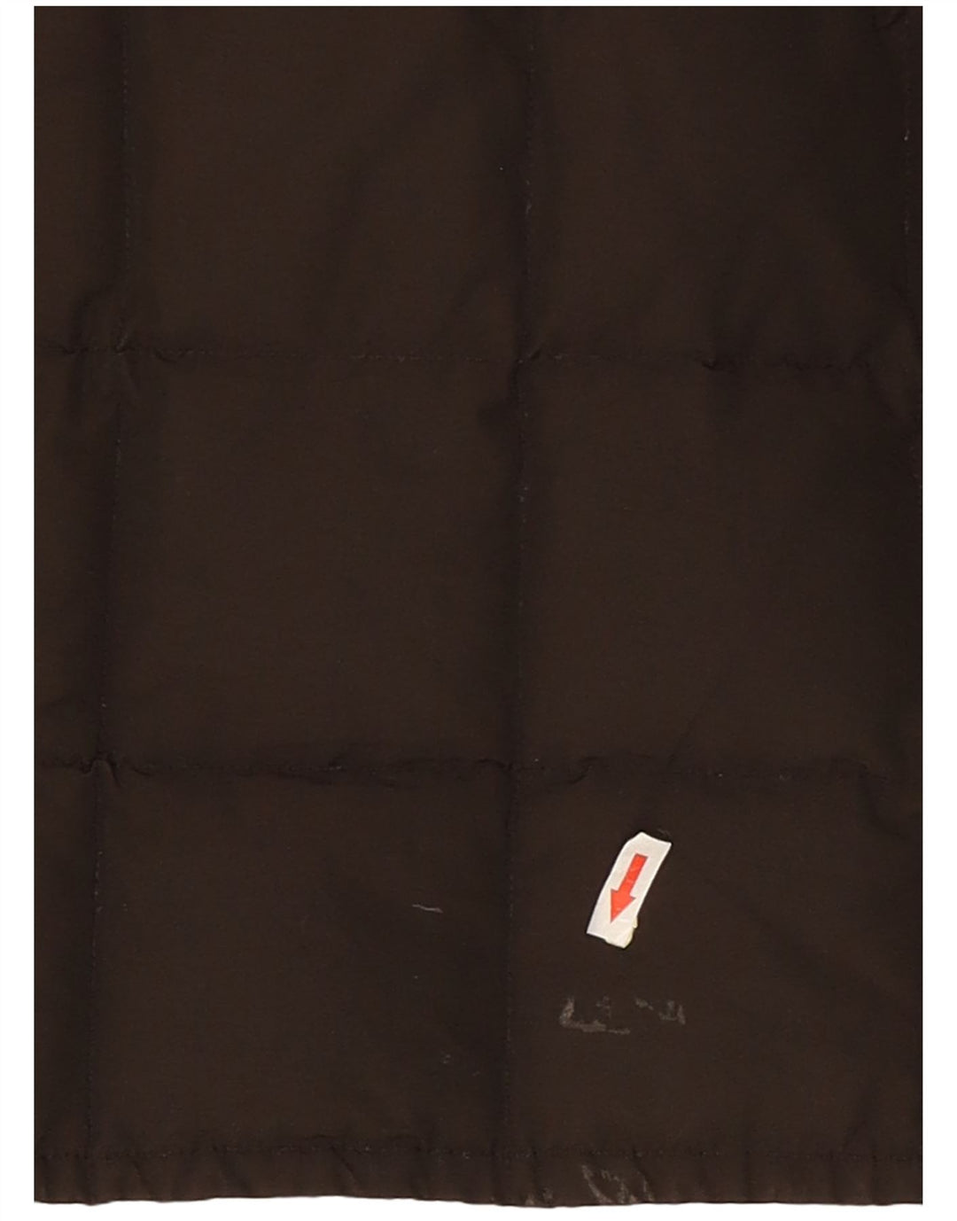 Cappotto imbottito con cappuccio da donna Woolrich UK 12 cotone kaki medio
