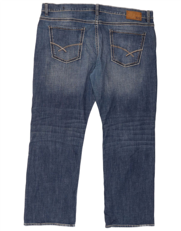 Jeans dritti Seth da uomo BKE W42 L32 cotone blu
