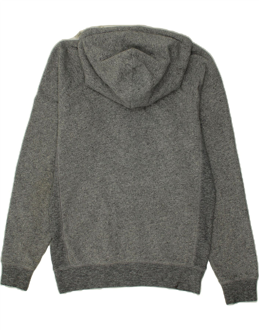 JACK WILLS Mens Zip Hoodie Sweater Small Grey Flecked Cotton Vintage Jack Wills and Second-Hand Jack Wills from Messina Hembry 