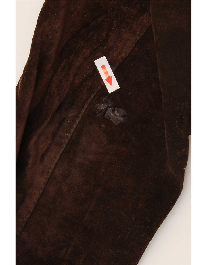 Bomber Uomo In Pelle Scamosciata Bignami IT 54 2XL Marrone