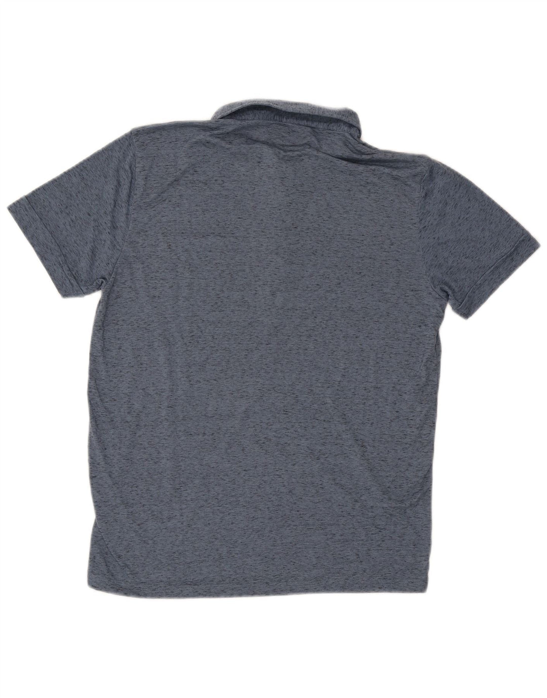 Polo da uomo Marlboro Classics grande in poliestere chiazzato blu