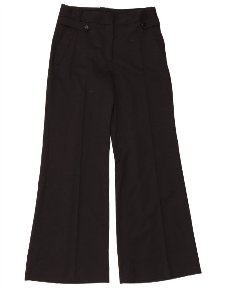 Pantaloni chino svasati da donna Zara EU 40 medi W30 L32 neri
