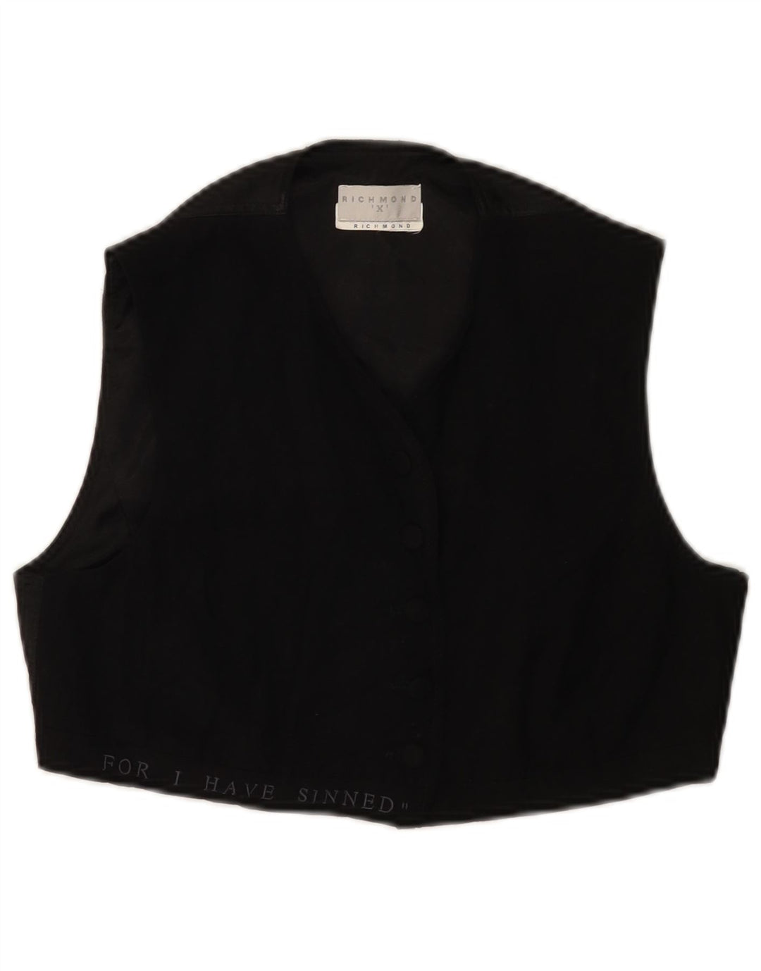 Gilet corto da donna Richmond UK 14 medio nero