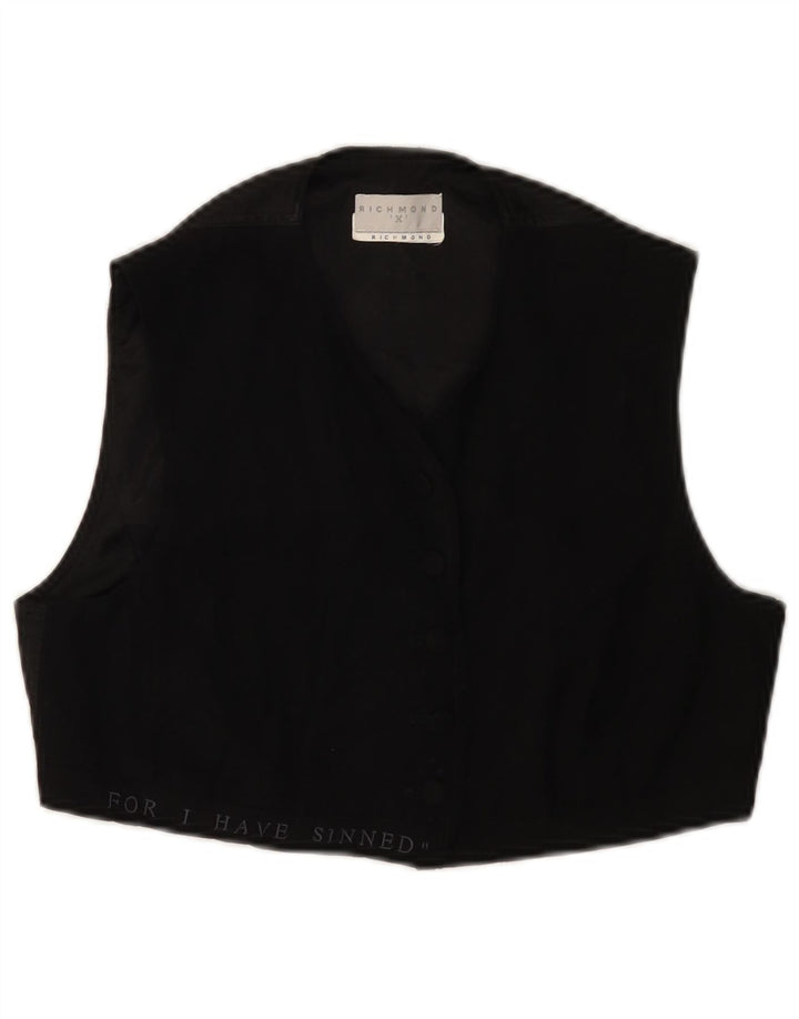 Gilet corto da donna Richmond UK 14 medio nero