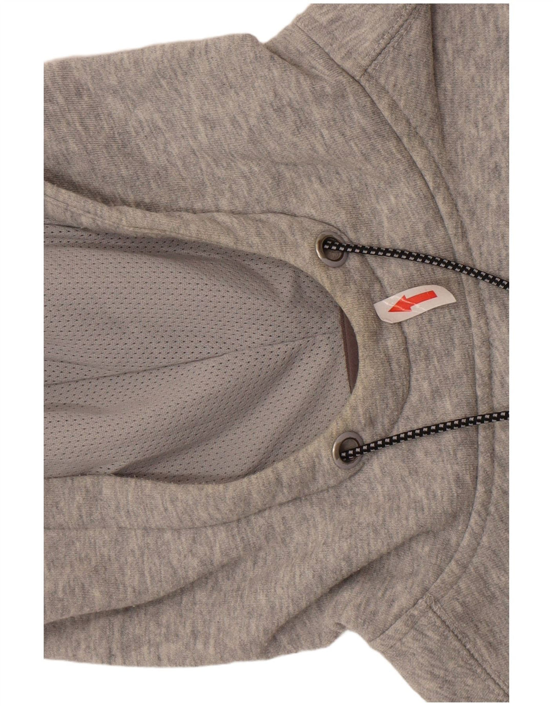 Maglione con cappuccio grafico da uomo Canterbury piccolo in cotone grigio