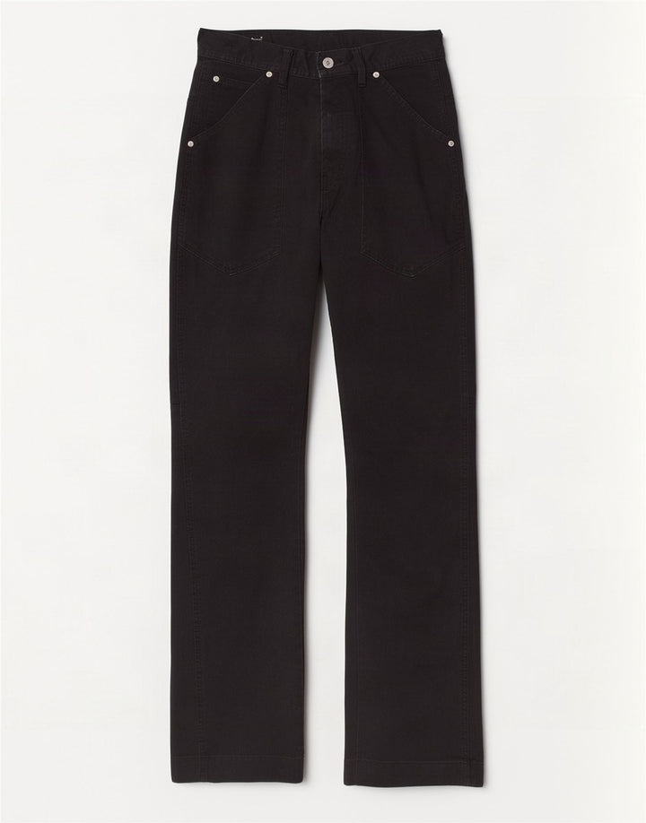 PEPE Jeans Pantaloni a gamba larga da uomo W30 L34 Poliestere nero