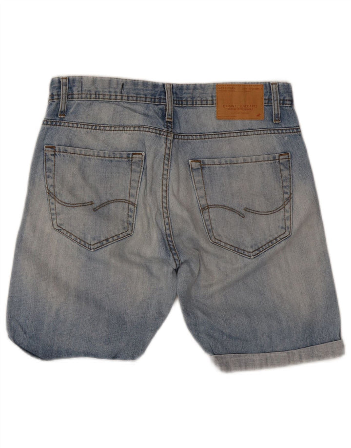 Pantaloncini di jeans da uomo Jack & Jones W32 Blu medio