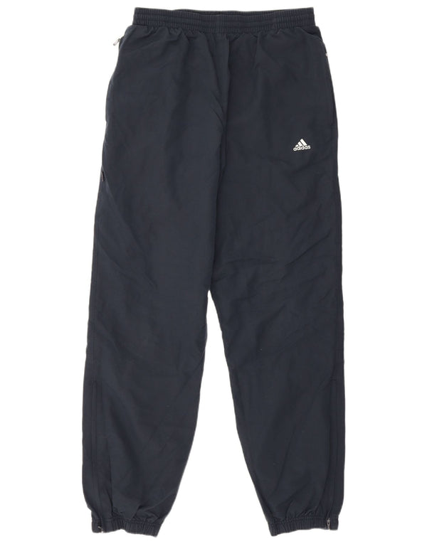Pantaloni da tuta da uomo Adidas Joggers medi in poliestere blu navy