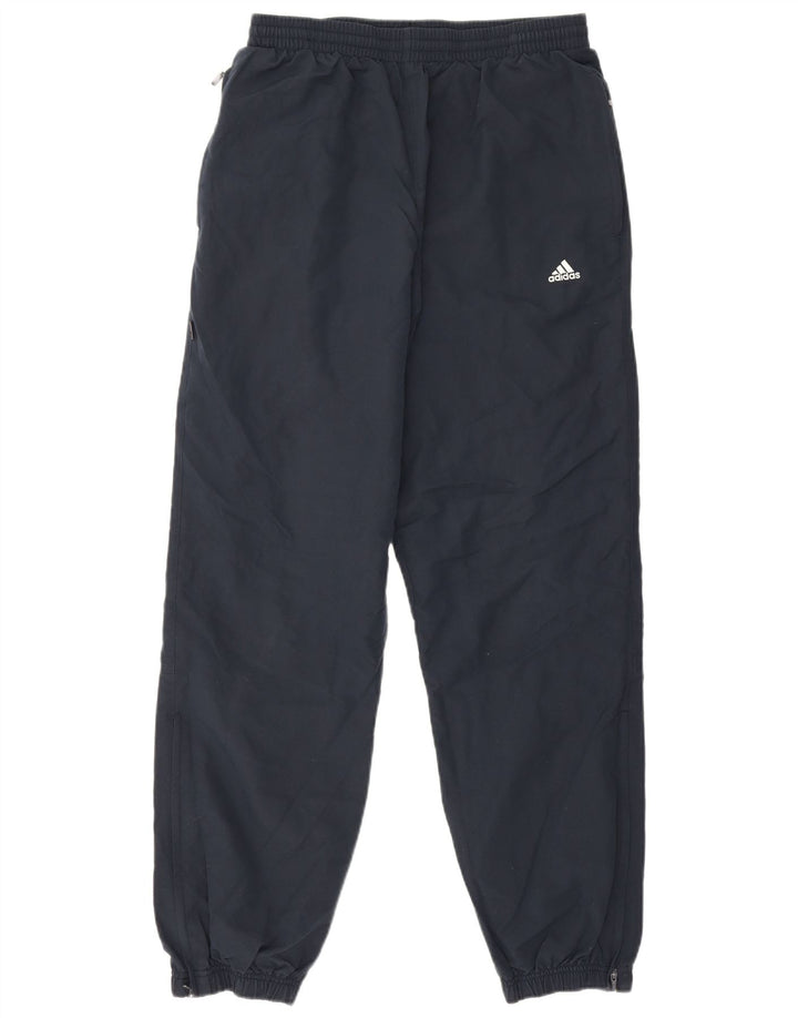 Pantaloni da tuta da uomo Adidas Joggers medi in poliestere blu navy