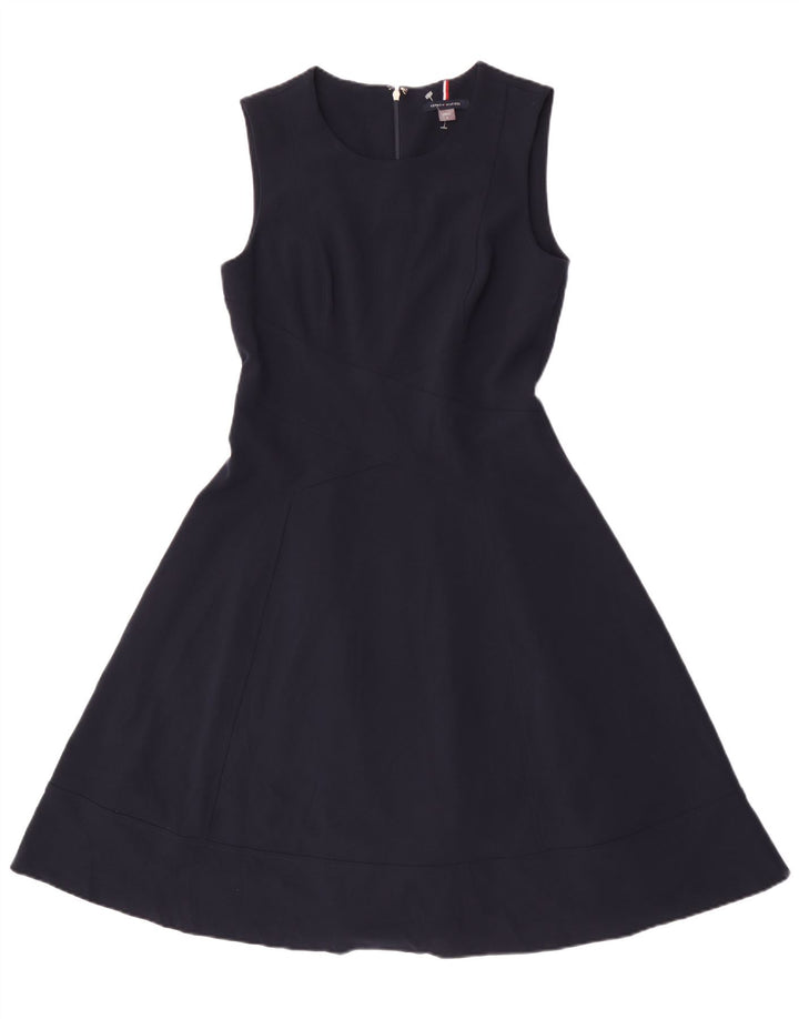 Abito a trapezio senza maniche da donna Tommy Hilfiger US 8 blu navy medio