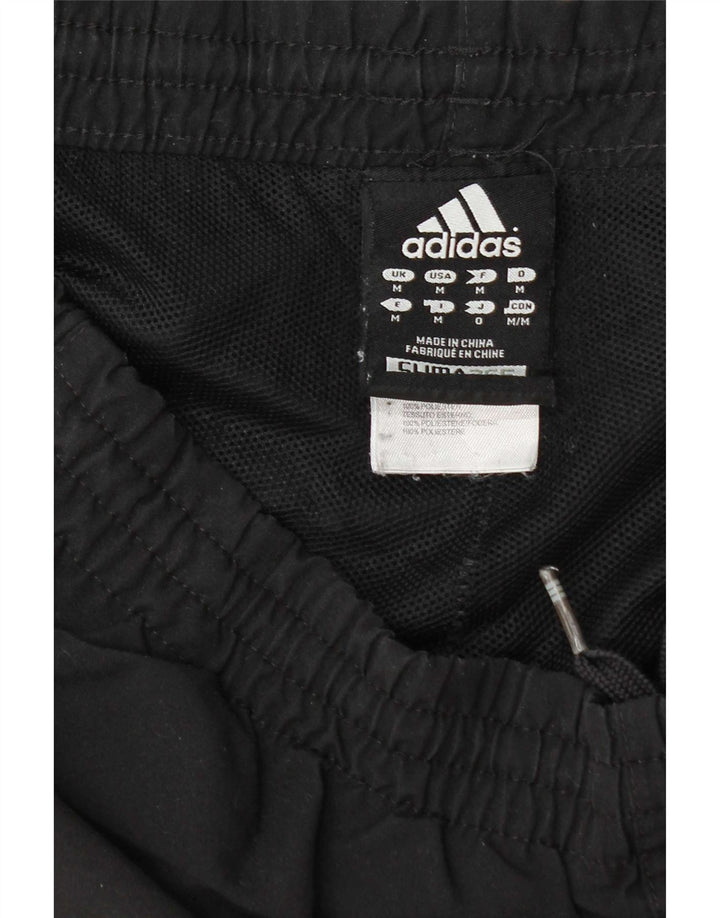 Pantaloncini sportivi Adidas Climalite da uomo medio poliestere nero