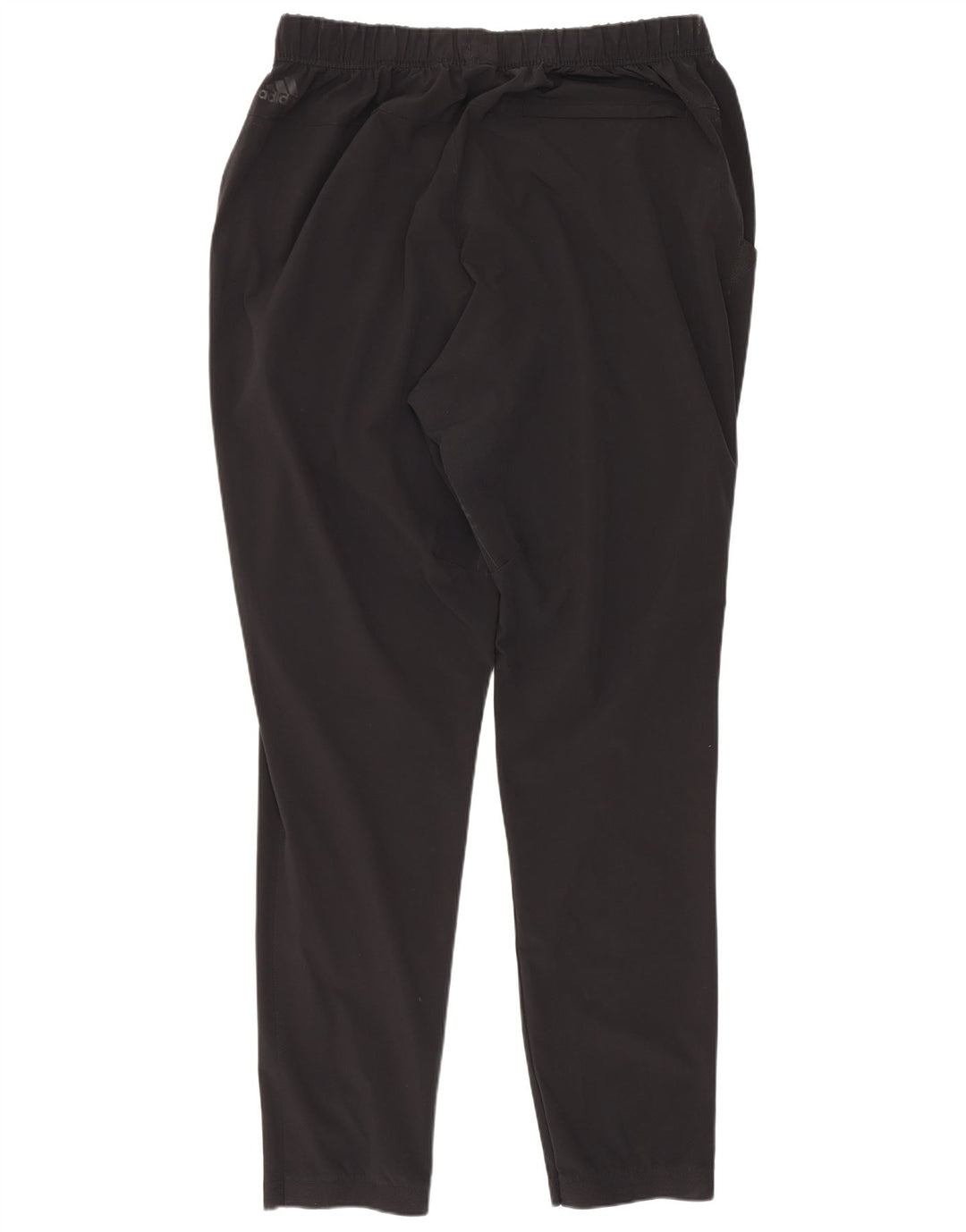 Pantaloni da tuta da uomo Adidas Large neri in poliestere