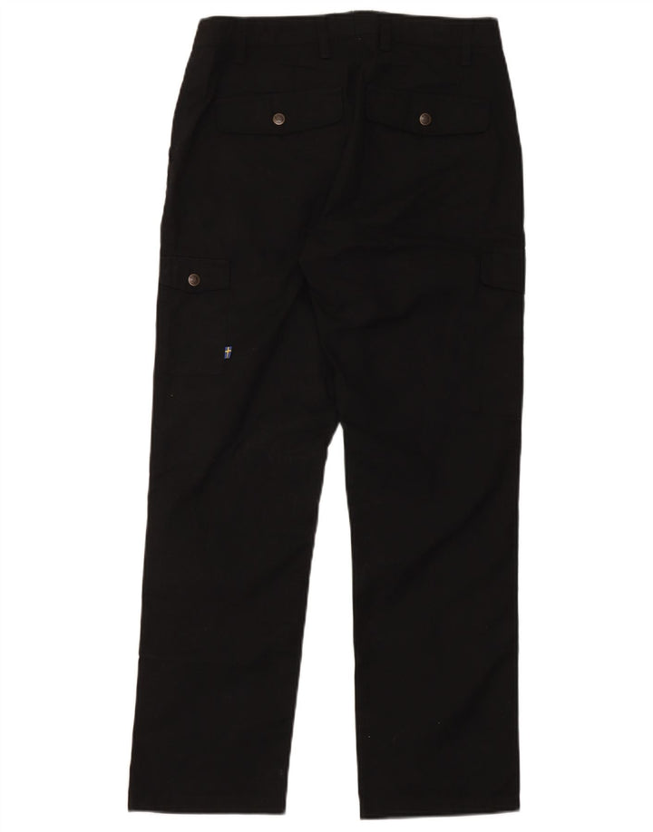 Pantaloni cargo dritti da donna Fjall Raven EU 38 medio W29 L29 neri