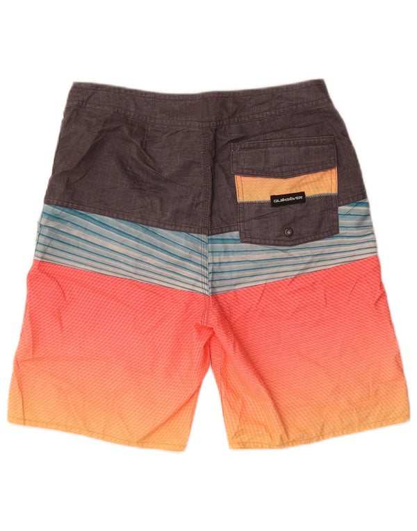 Pantaloncini da bagno Quiksilver per ragazzi 13-14 anni, multicolore