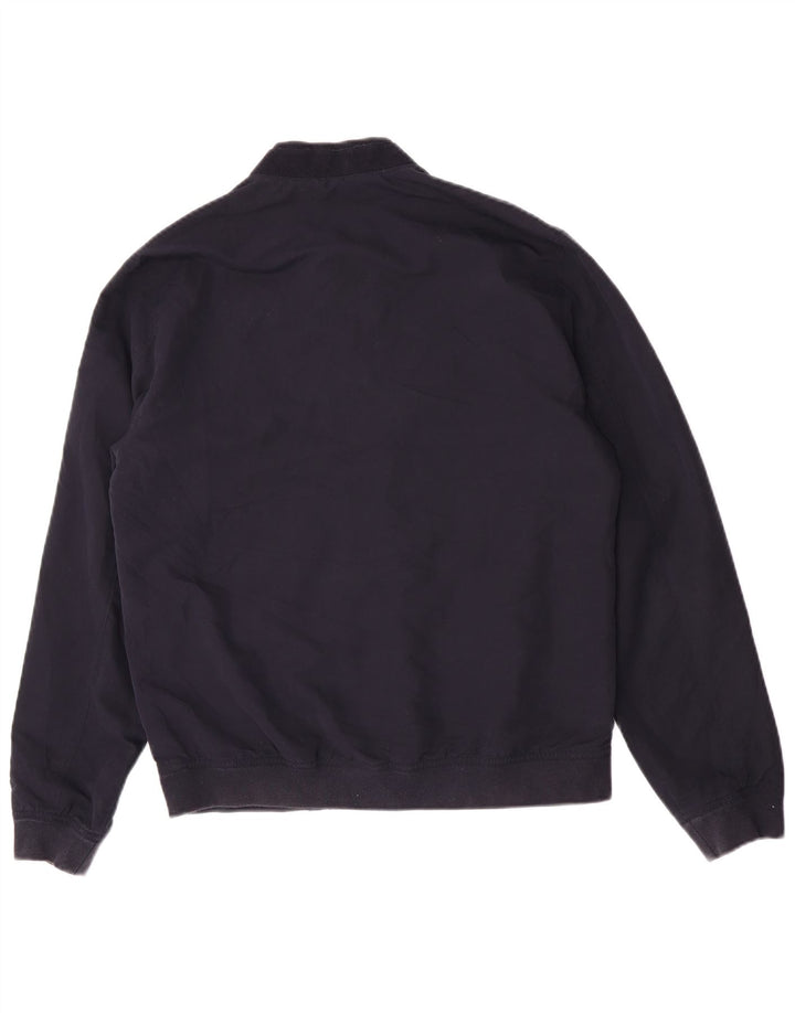 Giubbotto bomber da uomo Ted Baker taglia 3 medio poliestere blu navy