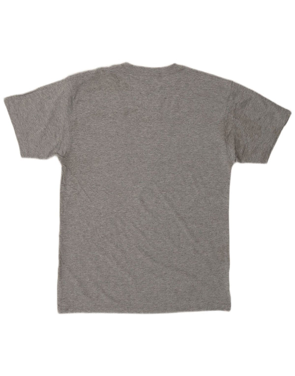 T-shirt grafica da uomo con vestibilità classica VANS, in cotone mélange grigio medio