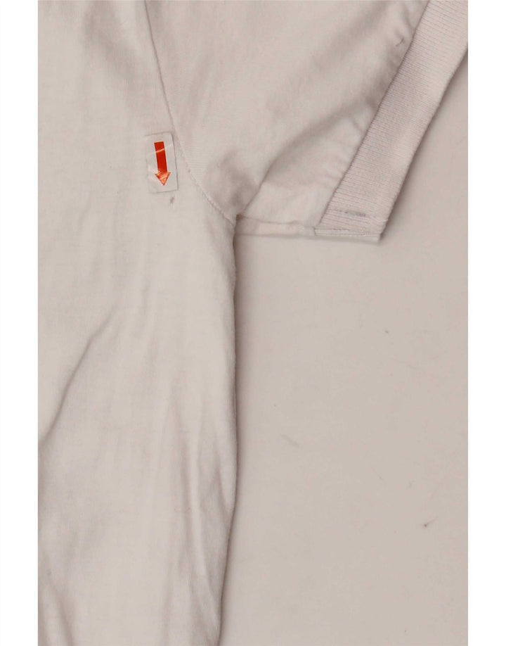 Polo da uomo French Connection XL in cotone bianco