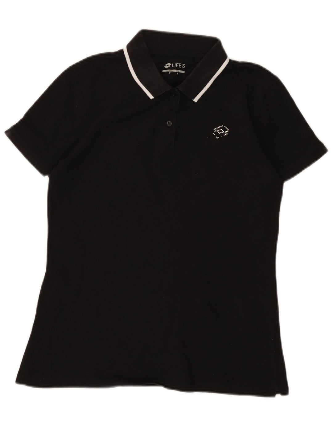 Polo da donna Lotto UK 12 media nera
