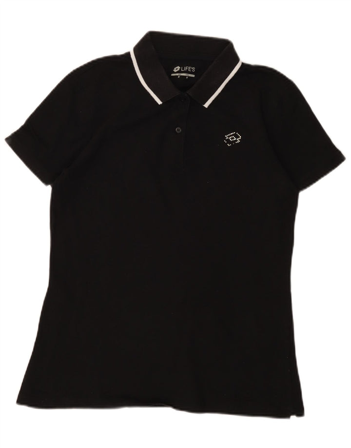 Polo da donna Lotto UK 12 media nera