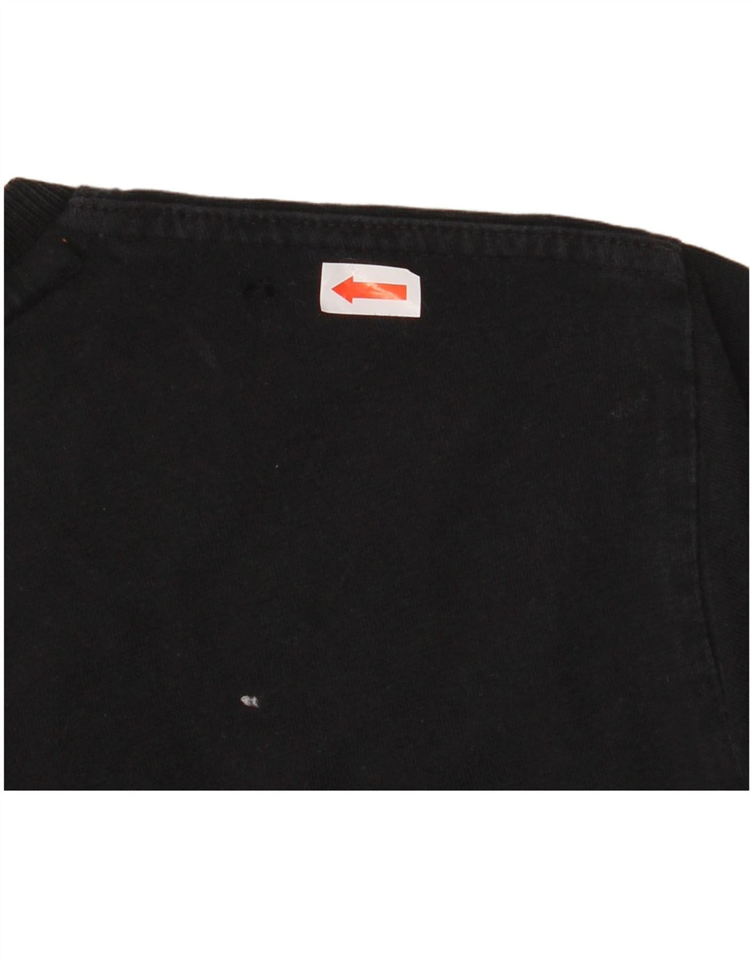 T-shirt da uomo SUPERDRY Top in cotone nero medio