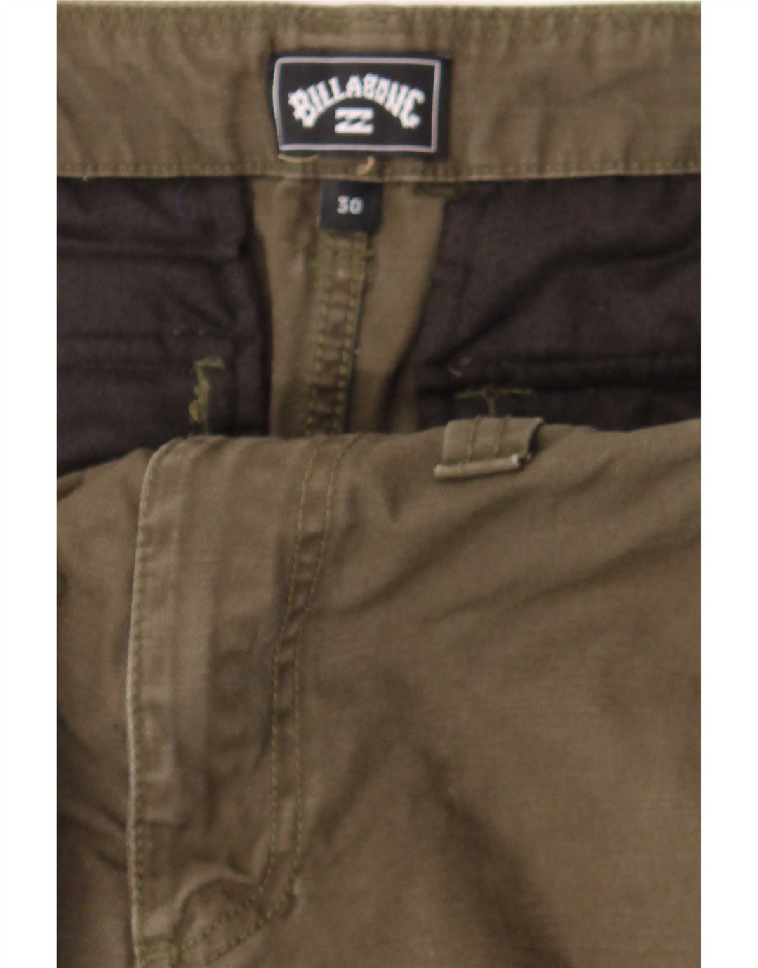Pantaloncini cargo da uomo Billabong W30 medio kaki