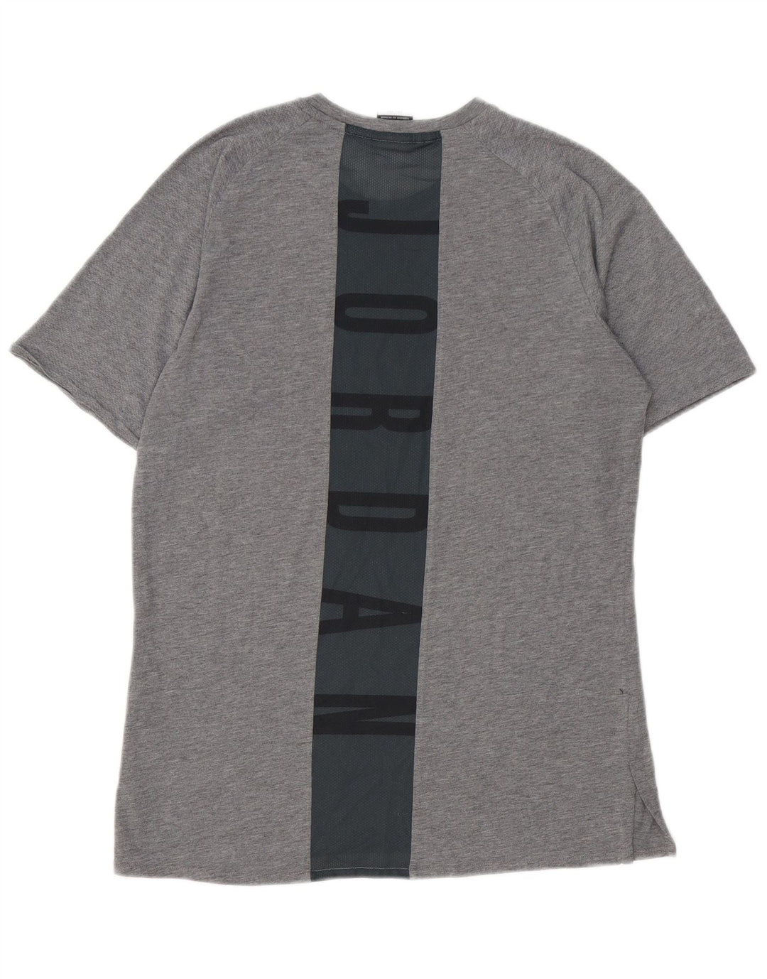 T-shirt grafica da uomo Jordan Top grigio medio color block