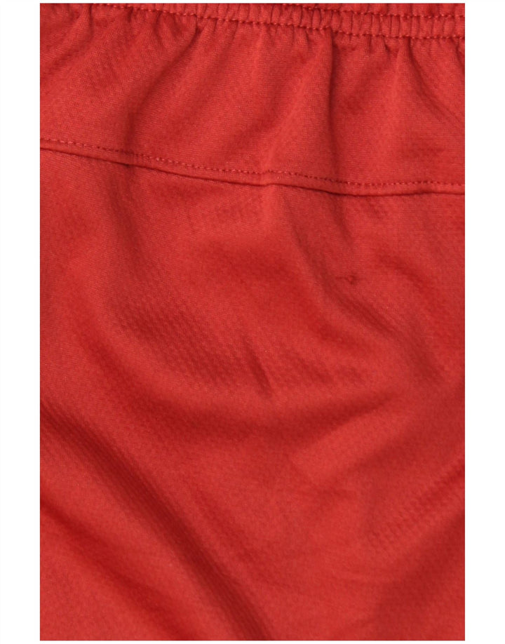 RUSSELL ATHLETIC Pantaloncini sportivi Dri-Power da uomo XL Poliestere color block rosso